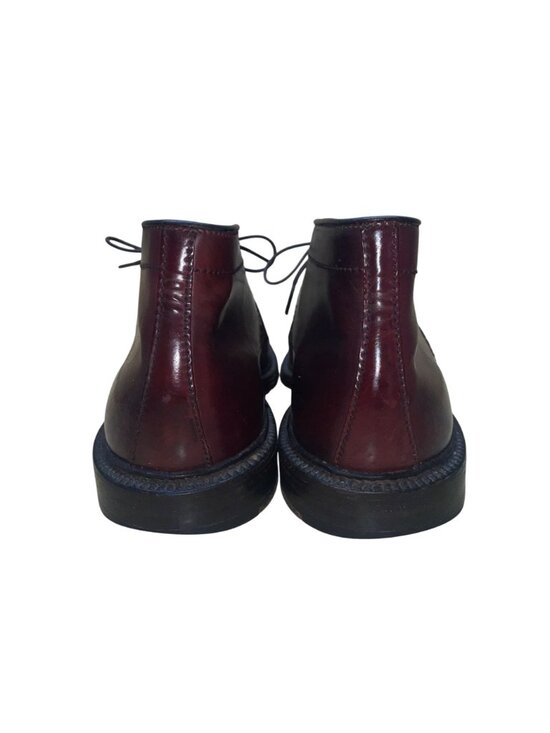Alden Mens Burgundy Leather Chukka Boots Goodyear Welt Size 8.5 main image 9